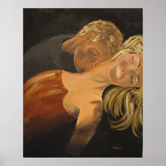 「親交」プリント ポスター (正面)