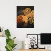 「親交」プリント ポスター (ホームオフィス)