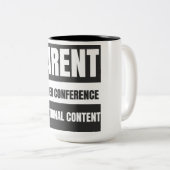 親先生会議マググ ツートーンマグカップ (正面右)