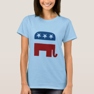 親共和党/アンチ民主党員 Tシャツ