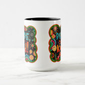 親切おもしろいなインスピリシブな親切を受け取った マグカップ (中央)