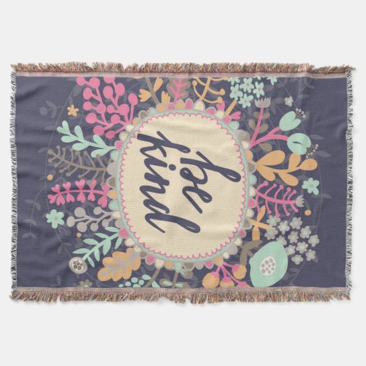 親切があって下さい スローブランケット (正面)