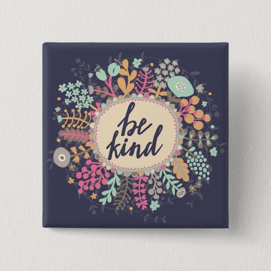 親切があって下さい 缶バッジ (正面)