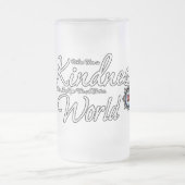 親切があれば フロストグラスビールジョッキ (中央)