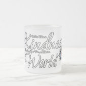 親切があれば フロストグラスマグカップ (中央)