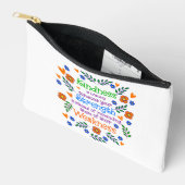 親切が人に力を貸している アクセサリーポーチ (見開き)