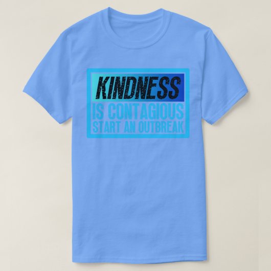 親切が伝染し始める9 Tシャツ (デザイン正面)