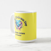 親切が大事だ。世界の親切な日。 コーヒーマグカップ (正面左)