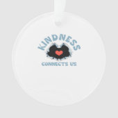 親切が私たちを結び付けクラシックる オーナメント (正面)