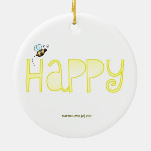 親切が-前向きな単語あって下さい セラミックオーナメント (裏面)