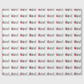 親切が-親切さの問題あって下さい ラッピングペーパー (フラット)