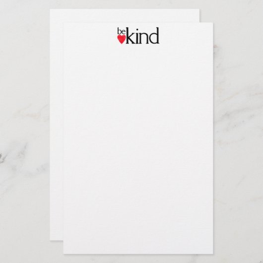 親切が-親切さの問題あって下さい 便箋 (正面/裏面)