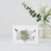 親切さおよび王国のささやき 名刺 (スタンド正面)