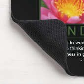 親切さの感動的なマウスパッド マウスパッド (コーナー)