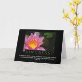 親切さの挨拶状 カード (黄色い花)