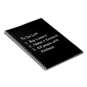 親切さの殺害Peole ノートブック (右側)