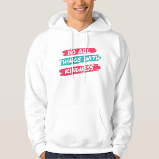 親切さの筆致ストリートウェアTシャツ - モダンな美観 パーカ