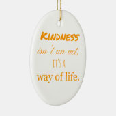 親切さ セラミックオーナメント (右)