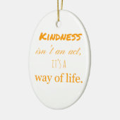 親切さ セラミックオーナメント (左)