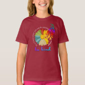 親切である |キッズTシャツ Tシャツ (正面)