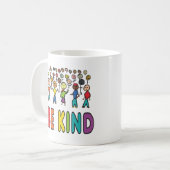 親切である コーヒーマグカップ (正面左)