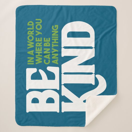 親切である シェルパブランケット (正面)