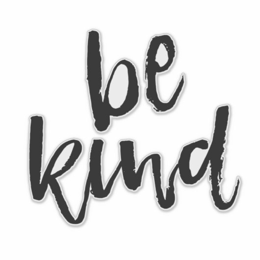 親切である シール (正面)