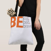 親切である トートバッグ (クローズアップ)