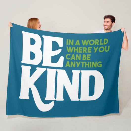 親切である フリースブランケット (インサイチュ)