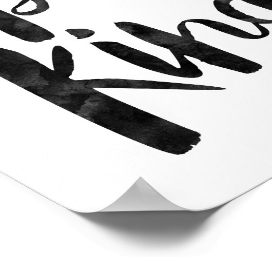 親切である ポスター (角)