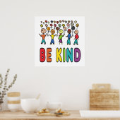 親切である ポスター (キッチン)