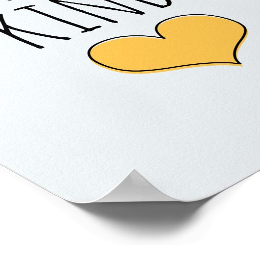 親切である ポスター (角)