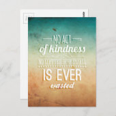 親切である ポストカード (正面/裏面)