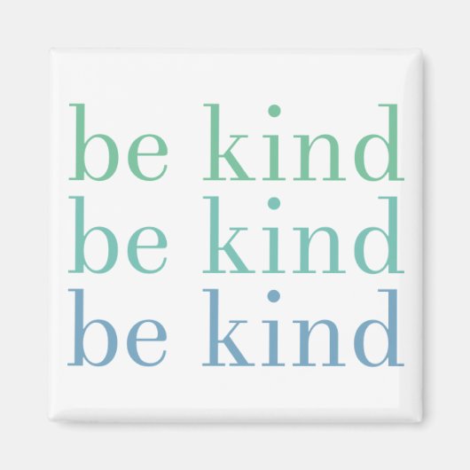 親切である マグネット (正面)