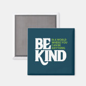 親切である マグネット (正面/裏面)