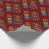 親切である ラッピングペーパー (角)