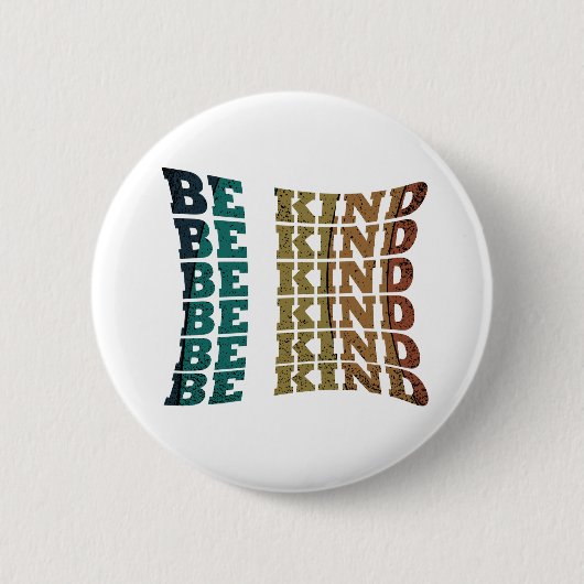 親切である 缶バッジ (正面)