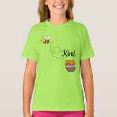 親切である |美しい感動的文字 Tシャツ (正面)