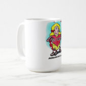 親切で大きいマグがあって下さい コーヒーマグカップ (正面左)