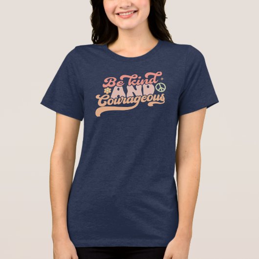親切で色気がある トライブレンドTシャツ (正面)