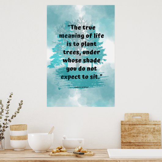 親切と善意ウィズウィズウィズウィズウィズウォール引用文 ポスター (キッチン)