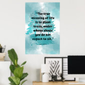 親切と善意ウィズウィズウィズウィズウィズウォール引用文 ポスター (ホームオフィス)