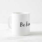 親切なコーヒー・マグがあって下さい コーヒーマグカップ (正面左)