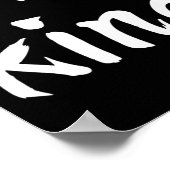 親切なステッカーである ポスター (角)