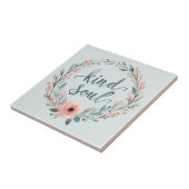 親切なソウルフローラリース水カラー引用文 タイル (側面)