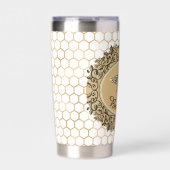 親切なハチの巣 保温保冷タンブラー (正面)