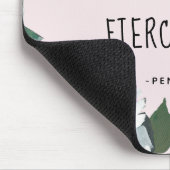 親切なハート激しいマインドウォーター色のフローラマウスパッド マウスパッド (コーナー)