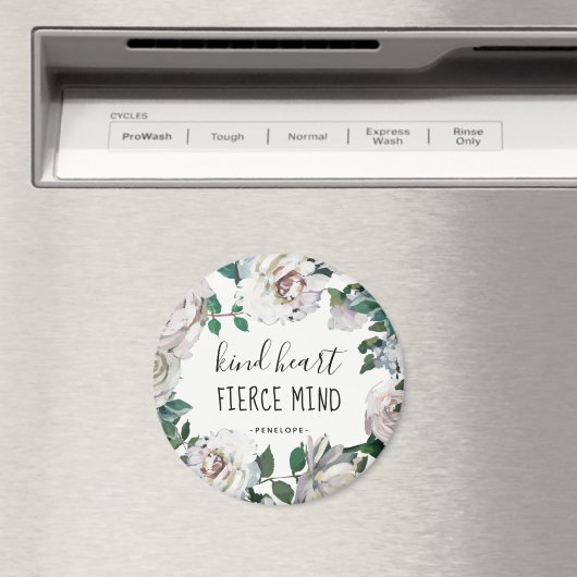 親切なハート激しいマインドウォーター色フローラマグネット マグネット (インサイチュ (食洗機))