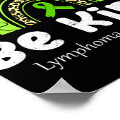 親切なヒョウ虹ノンホジキンリンパ腫アワーン ポスター (角)