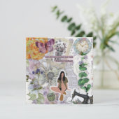 親切なフラットグリーティングカードの練習 (スタンド正面)